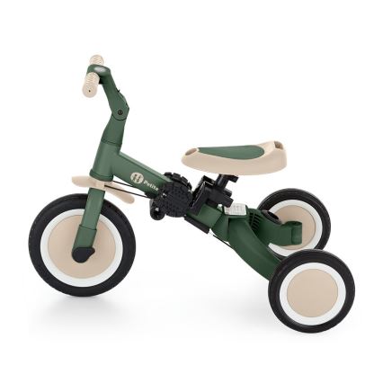 PETITE&MARS - Bērnu trīsritenis 5in1 TURBO Misty Green
