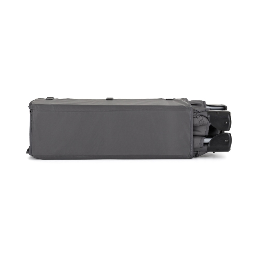 PETITE&MARS - Ceļojuma gultiņa KOOT Lite Tumši pelēka