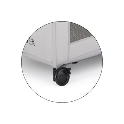 PETITE&MARS - Ceļojumu gultiņa KOOT Zebra Super Power