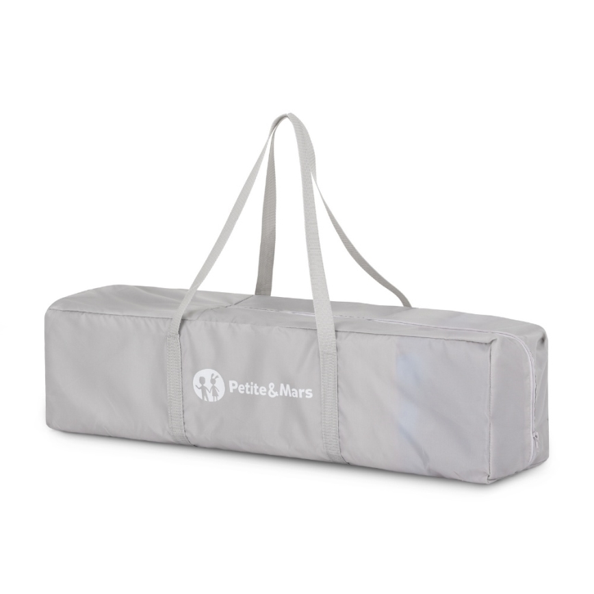 PETITE&MARS - Ceļojumu gultiņa KOOT Zebra Super Power