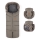 PETITE&MARS - KOMPLEKTS Bērnu ratu maiss 4in1 ARCTIC + stroller roka muffs FURRY Mocha Mousse
