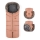 PETITE&MARS - KOMPLEKTS Bērnu ratu maiss 4in1 ARCTIC + stroller roka muffs FURRY Pastel Peach