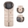 PETITE&MARS - KOMPLEKTS Bērnu ratu maiss 4in1 ARCTIC + stroller roka muffs FURRY roze Petal