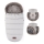 PETITE&MARS - KOMPLEKTS Bērnu ratu maiss 4in1 COMFY + stroller roka muffs FURRY Champagne Shower