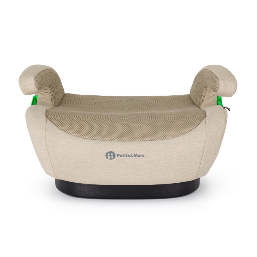 PETITE&MARS - Auto sēdekļa paaugstinātājs OPTIMUS PRO i-Size Air 125-150 cm (22-36 kg) bēšs