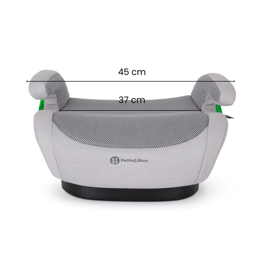 PETITE&MARS - Auto paaugstinātājs OPTIMUS PRO i-Size Air 125-150 cm (22-36 kg) brūns