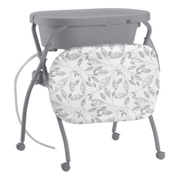 PETITE&MARS - Pārtinamais galds ar vannu SPA 3in1 pelēka