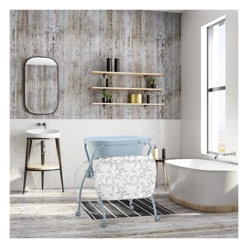 PETITE&MARS - Pārtinamais galds ar vannu SPA 3in1 piparmētru krāsa