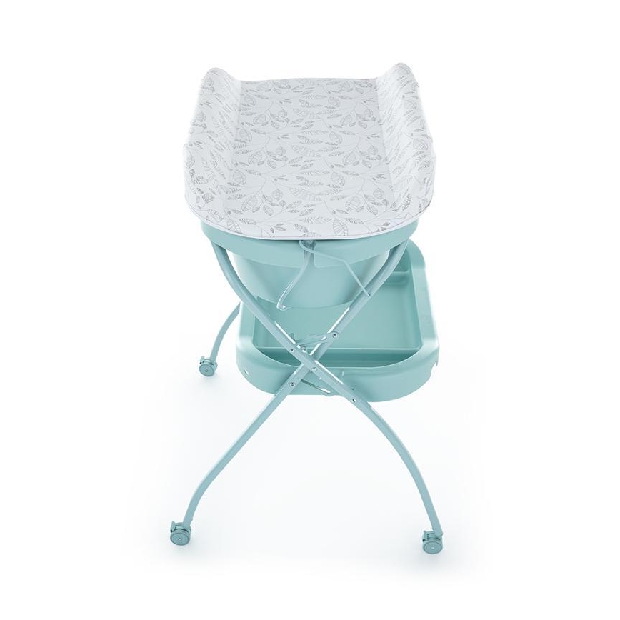 PETITE&MARS - Pārtinamais galds ar vannu SPA 3in1 piparmētru krāsa