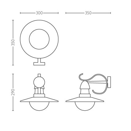Philips 01816/30/PN - Āra Apgaismojums MYGARDEN TOPIARY 1xE27/60W/230V