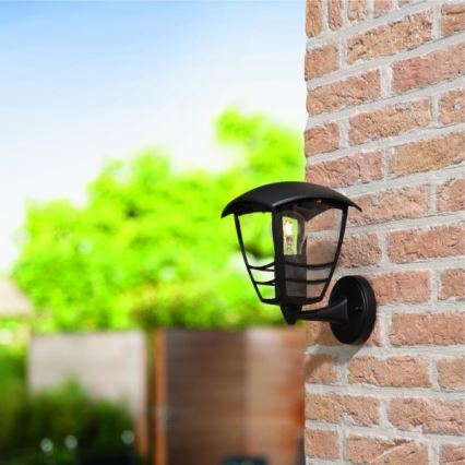 Philips 15380/30/16 - Āra sienas gaismeklis MYGARDEN CREEK 1xE27/60W/230V