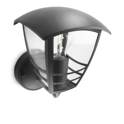 Philips 15380/30/16 - Āra sienas gaismeklis MYGARDEN CREEK 1xE27/60W/230V