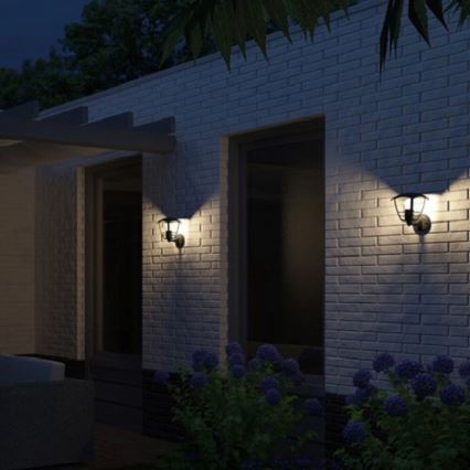 Philips 15380/30/16 - Āra sienas gaismeklis MYGARDEN CREEK 1xE27/60W/230V
