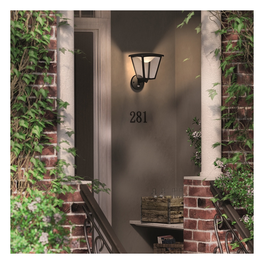 Philips 15488/30/16 - LED Āra apgaismojums ar sensoru COTTAGE 1xLED/4,5W/230V