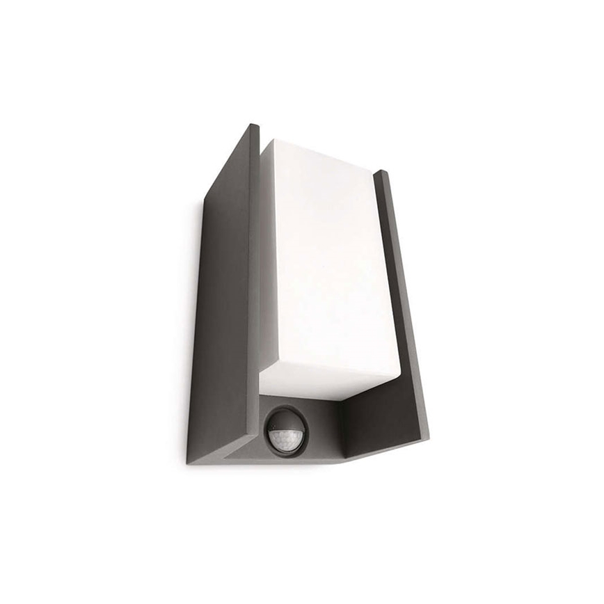 Philips - LED Āra sienas lampa ar sensoru 1xE27/15W/230V IP44