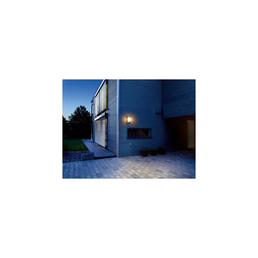 Philips - LED Āra sienas lampa ar sensoru 1xE27/15W/230V IP44