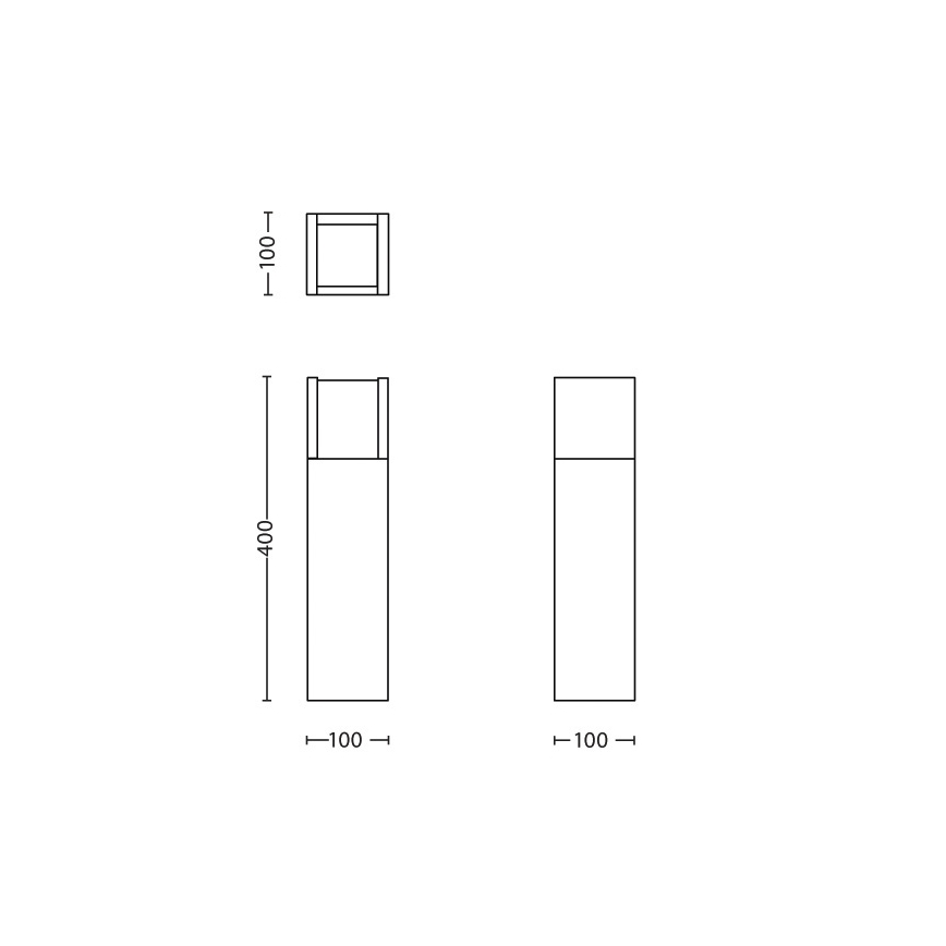 Philips - LED Āra lampa LED/6W/230V 4000K IP44
