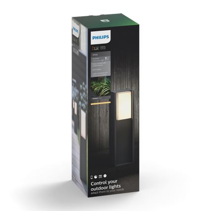 Philips - LED Aptumšojama āra lampa Hue TURACO 1xE27/9,5W/230V IP44