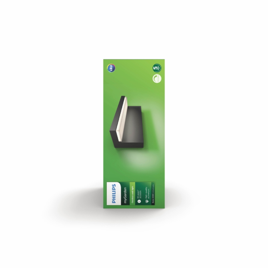 Philips - LED Āra sienas lampa 2xLED/4,5W/230V 4000K IP44
