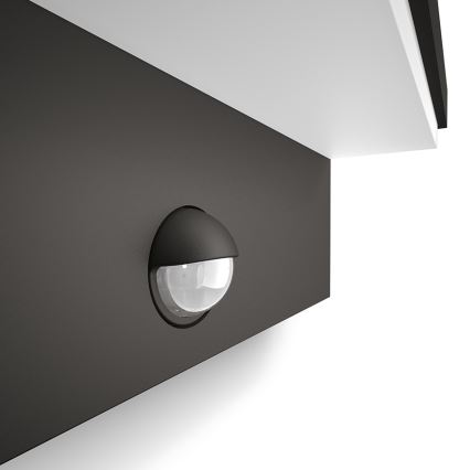 Philips - LED Āra sienas lampa ar sensoru 2xLED/4,5W/230V 2700K IP44