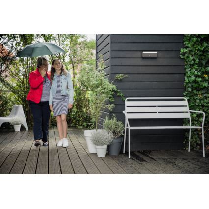 Philips - LED Āra sienas lampa ar sensoru 2xLED/4,5W/230V 4000K IP44