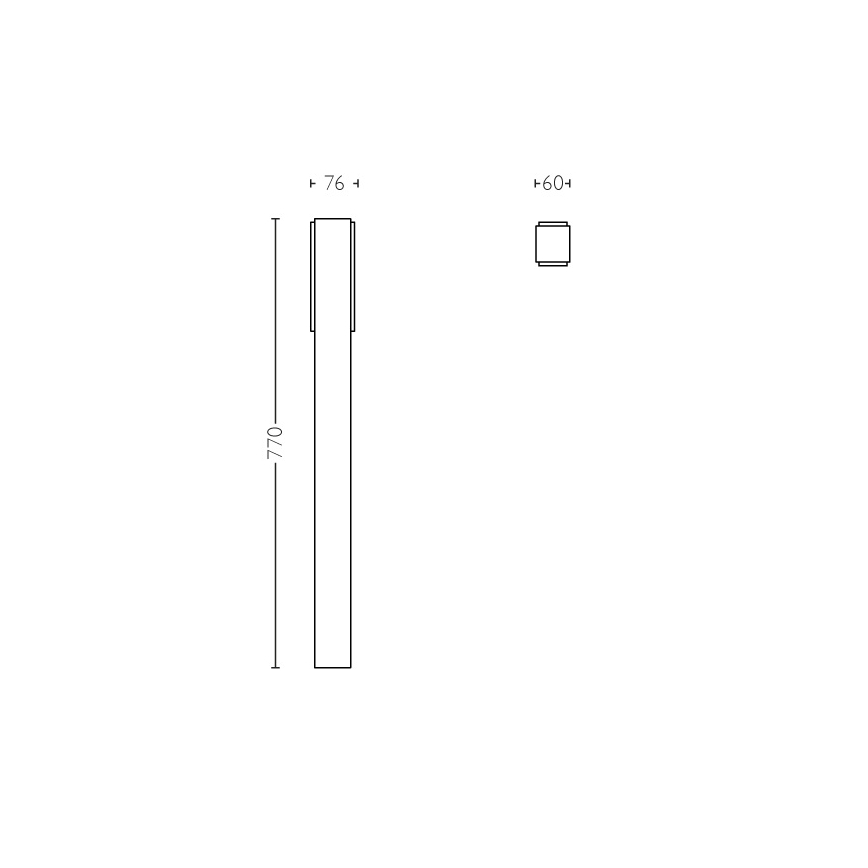 Philips - LED Āra lampa 2xLED/4,5W/230V IP44
