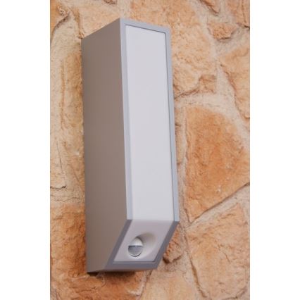 Philips 16933/87/16 - Āra sienas gaismeklis ar sensoru MYGARDEN FEATHER E27/23W IP44