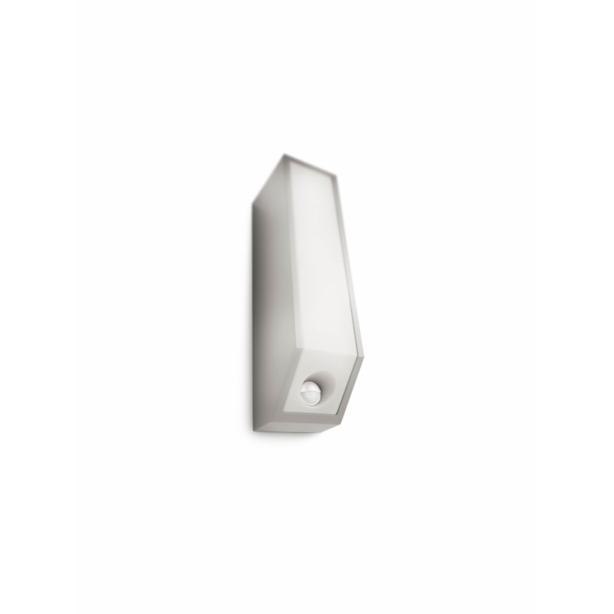 Philips 16933/87/16 - Āra sienas gaismeklis ar sensoru MYGARDEN FEATHER E27/23W IP44
