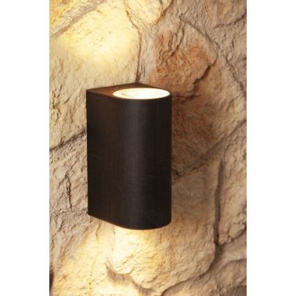 Philips 17102/86/16 - Āra Sienas Apgaismojums MYGARDEN NIGHTINGALE 2xGU10/35W
