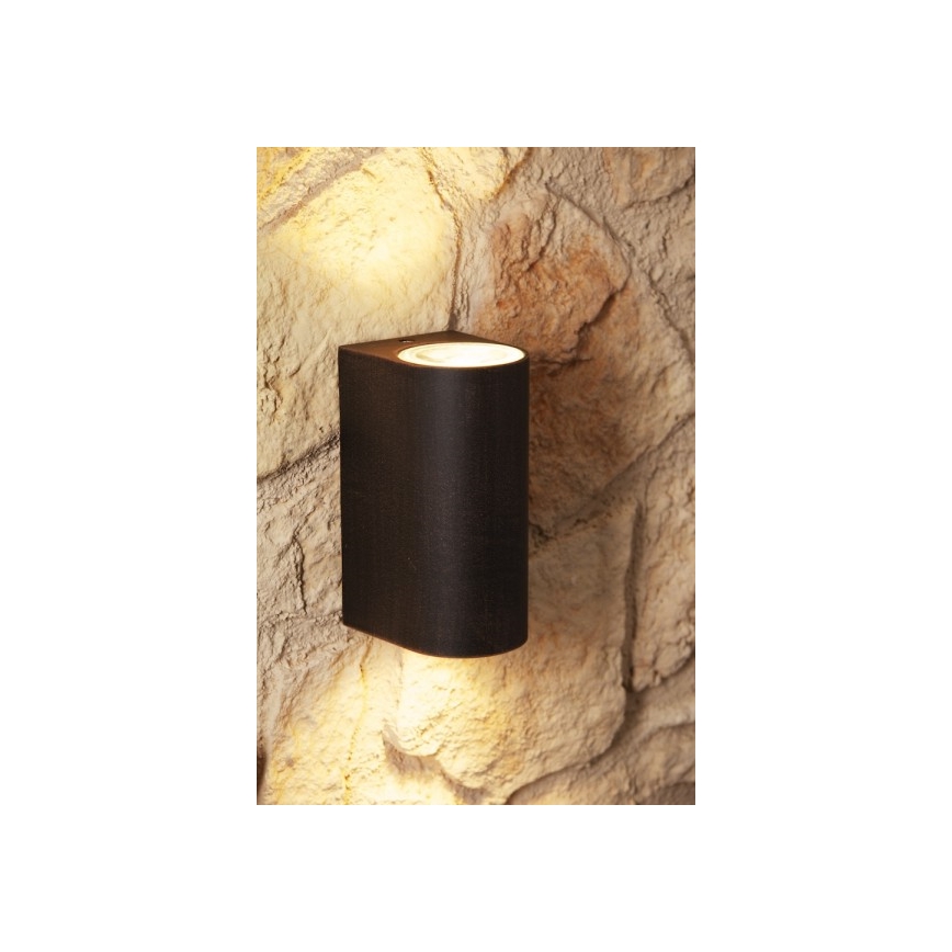 Philips 17102/86/16 - Āra Sienas Apgaismojums MYGARDEN NIGHTINGALE 2xGU10/35W