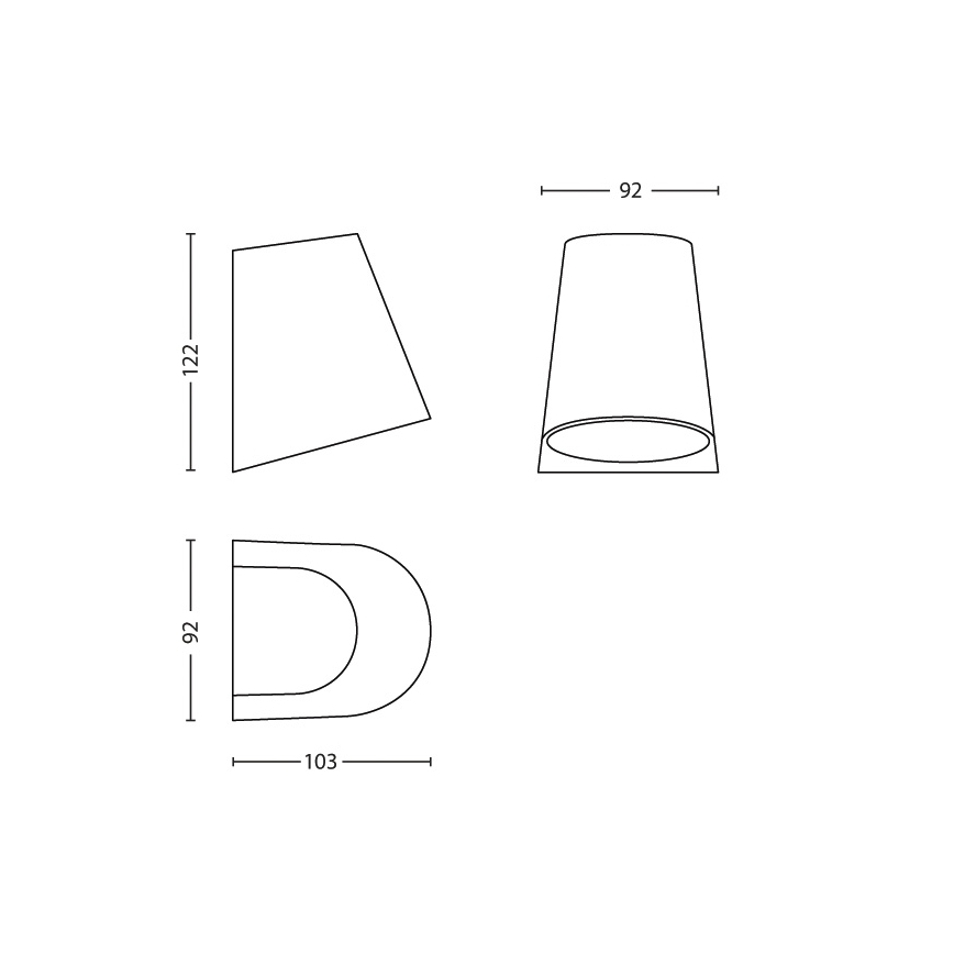 Philips - LED Āra apgaismojums 1xLED/3W/230V IP44
