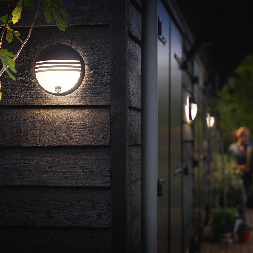 Philips - LED Āra lampa ar sensoru 1xLED/6W/230V IP44