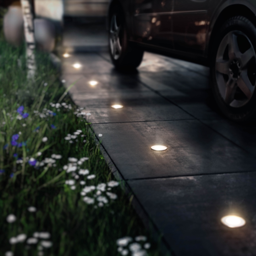 Philips - LED Āra piebraucamā ceļa lampa 1xLED/3W/230V