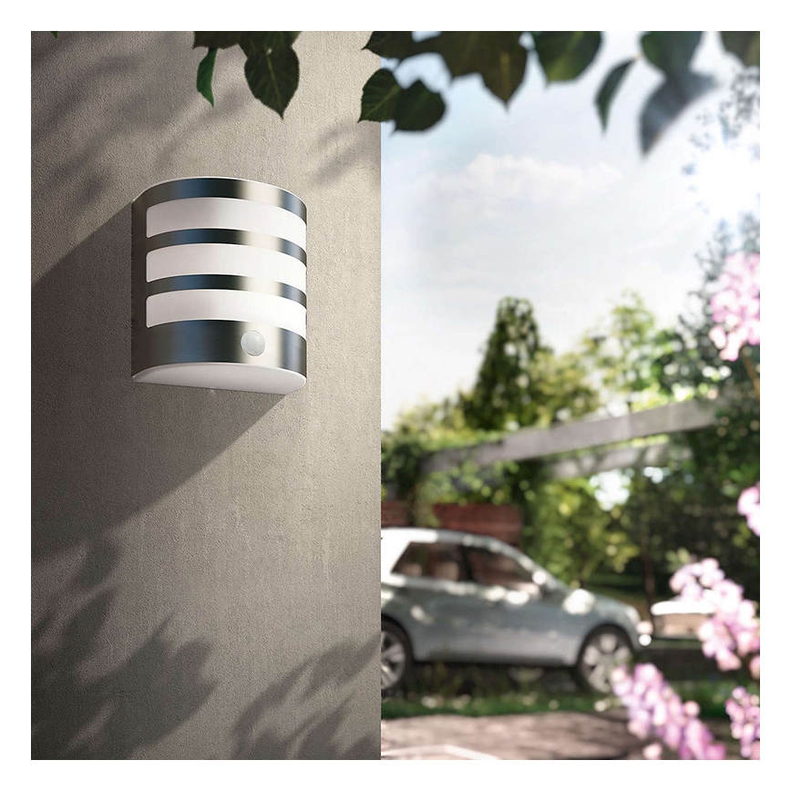 Philips - LED Āra sienas lampa ar sensoru 1xLED/3W IP44