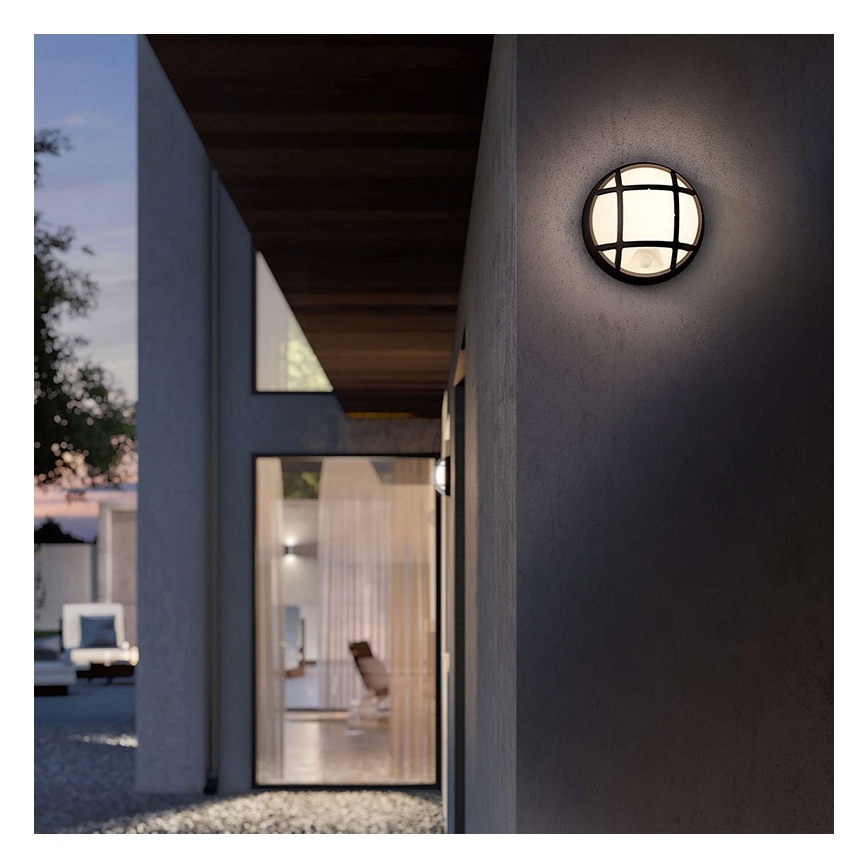 Philips 17319/30/16 - LED Āra sienas gaismeklis ar sensoru  EAGLE 1xLED/3W