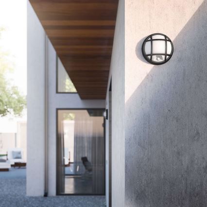 Philips 17319/30/16 - LED Āra sienas gaismeklis ar sensoru  EAGLE 1xLED/3W