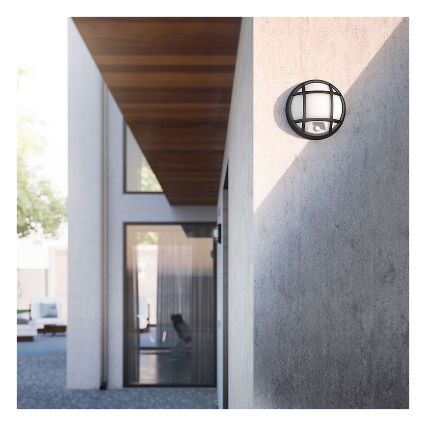 Philips 17319/30/16 - LED Āra sienas gaismeklis ar sensoru  EAGLE 1xLED/3W