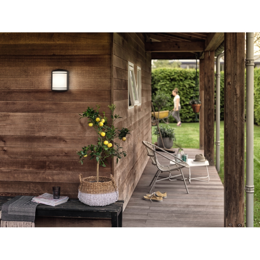 Philips - Āra sienas lampa 1xLED/6W/230V IP44