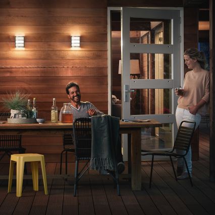 Philips - Āra sienas lampa 1xLED/6W/230V IP44