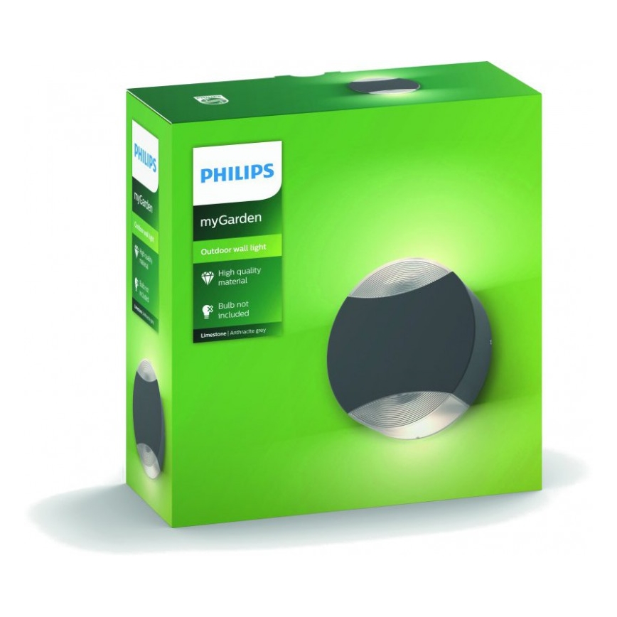Philips - Āra sienas gaismeklis 2xGU10/5W IP44