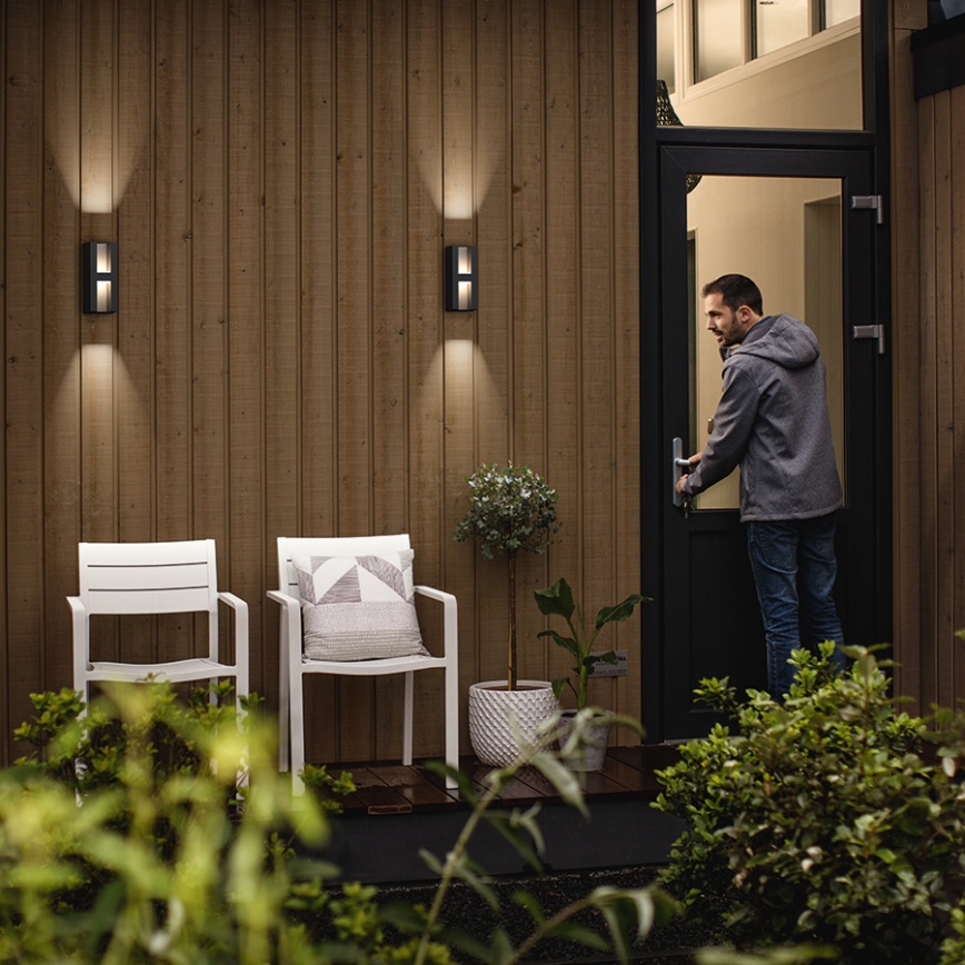Philips - LED Āra sienas gaismeklis 2xLED/4,5W IP44