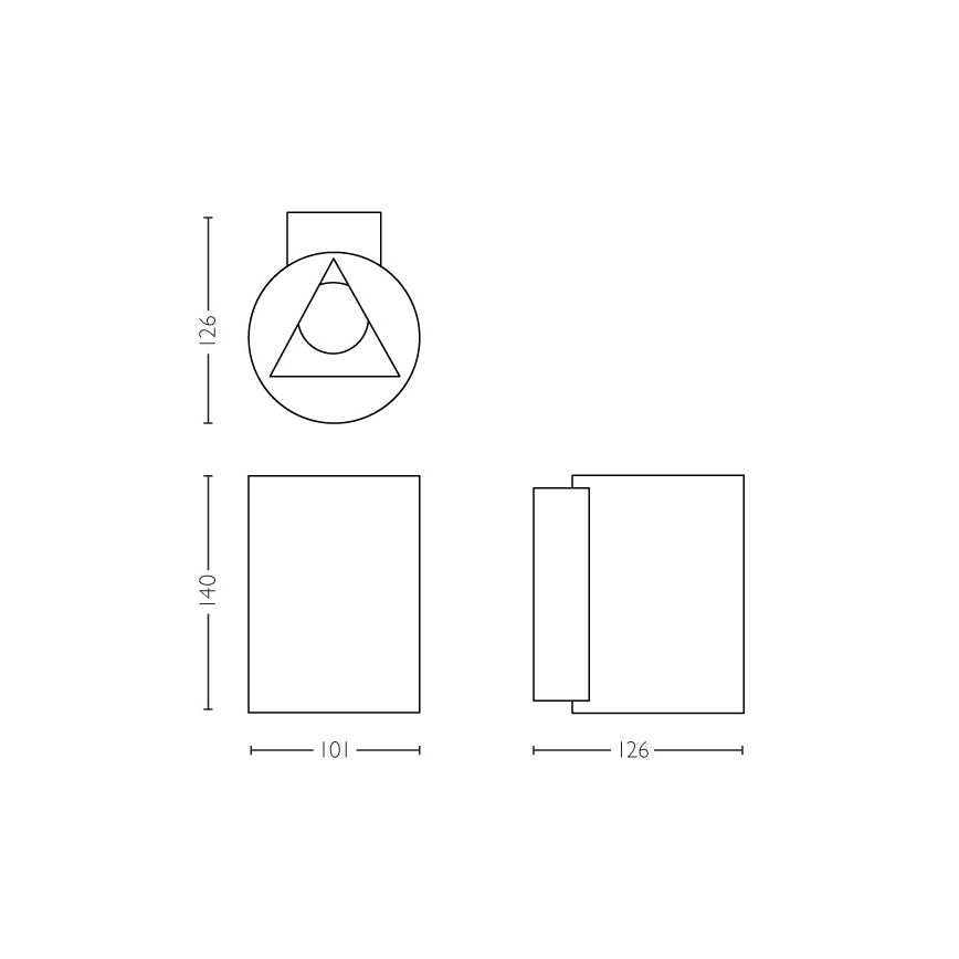 Philips - LED Āra sienas gaismeklis 2xLED/4,5W IP44