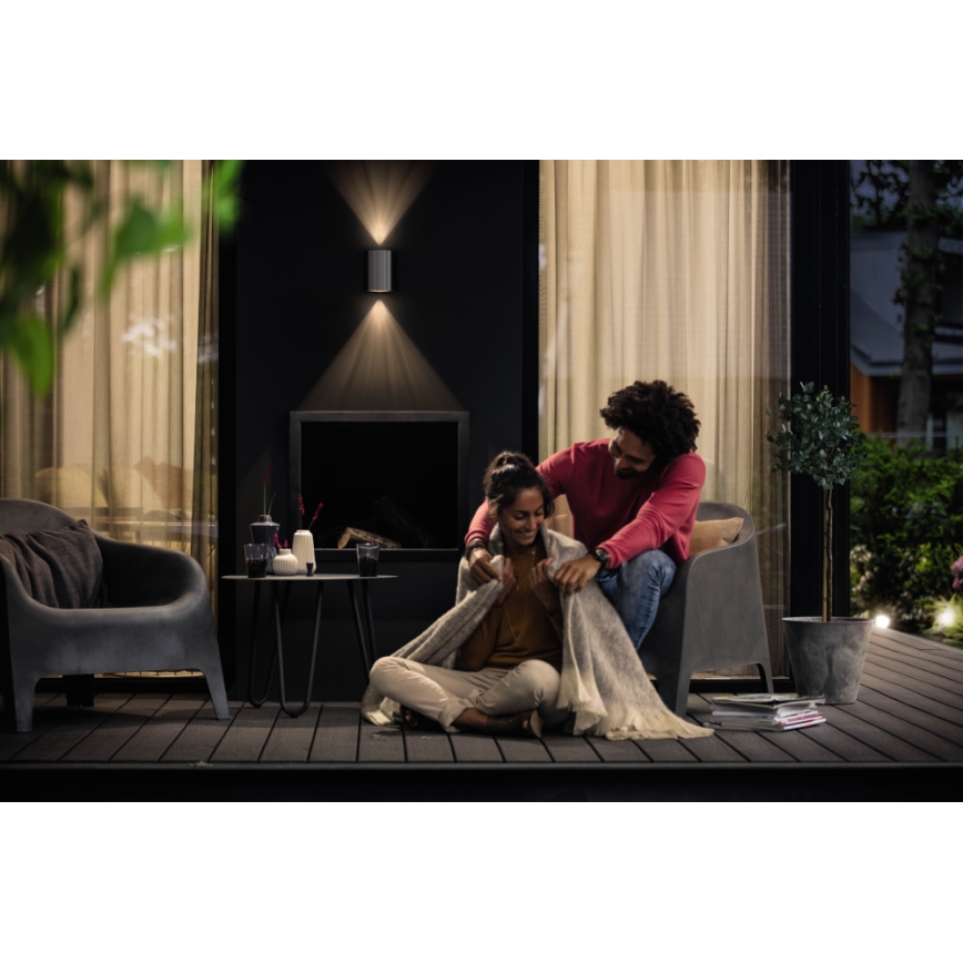 Philips - LED Āra sienas gaismeklis 2xLED/4,5W IP44