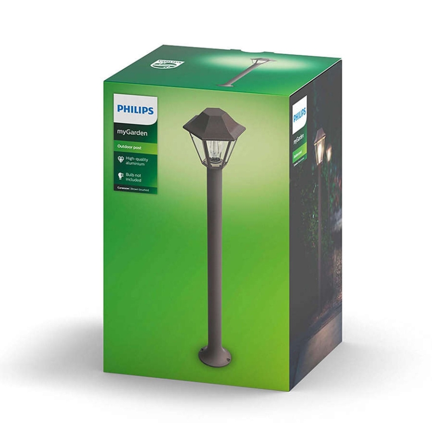 Philips 17388/43/PN - Āra lampa MYGARDEN CURASSOW 1xE27/42W/230V IP44