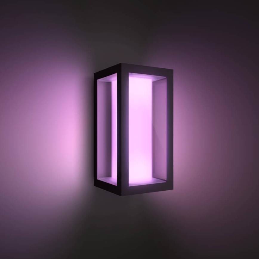 Philips - LED RGBW Aptumšojama āra sienas lampa Hue IMPRESS 2xLED/8W/230V 2000-6500K IP44