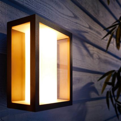 Philips - LED RGBW Regulējama āra sienas lampa Hue IMPRESS 2xLED/8W/230V IP44