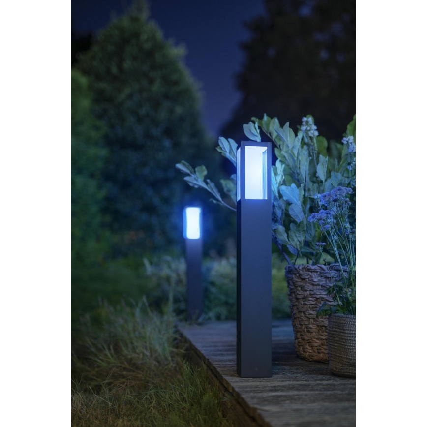 Philips - LED RGB Āra lampa Hue IMPRESS 2xLED/8W/230V IP44