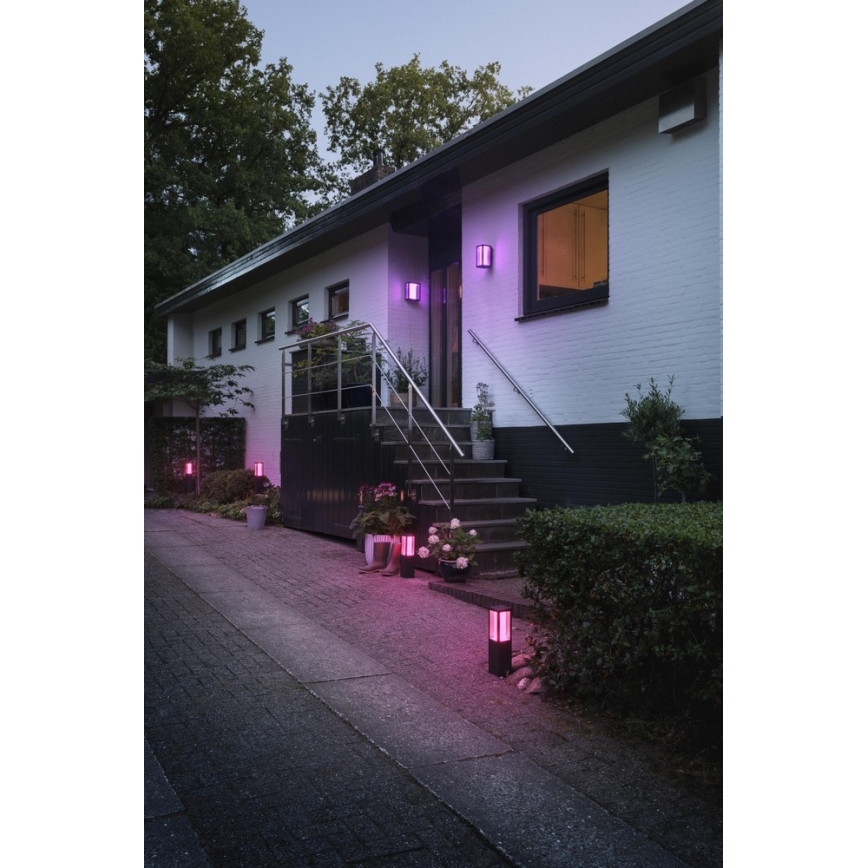 Philips - LED RGB Āra lampa Hue IMPRESS 2xLED/8W/230V IP44