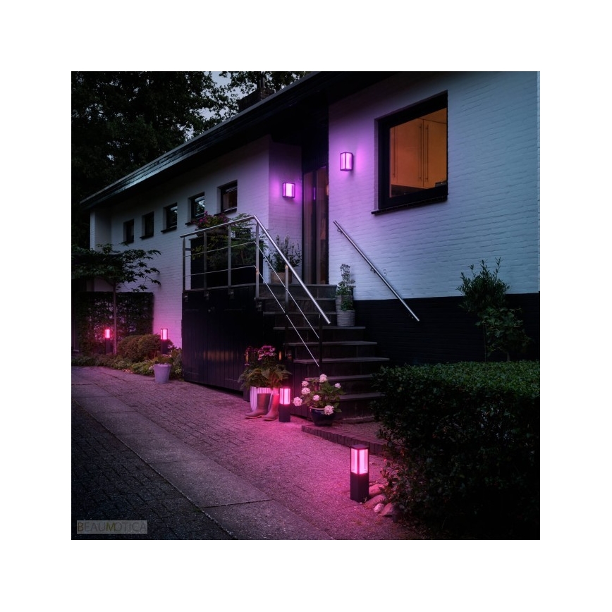 Philips - LED RGBW Aptumšojama āra lampa Hue IMPRESS LED/16W/24V IP44