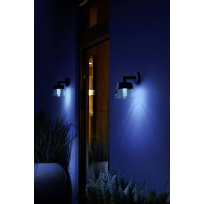 Philips - LED RGBW Aptumšojama āra sienas lampa Hue ATTRACT LED/8W/230V 2000-6500K IP44